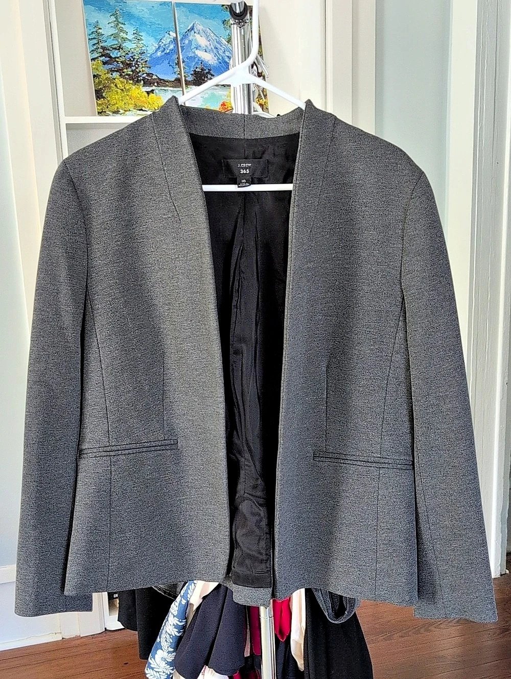 J.Crew 365 Gray Blazer Size 16